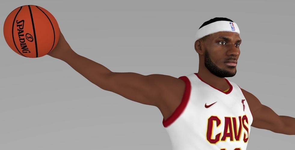 Lebron James ready for full color 3D printing 3D Print 229555