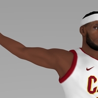 Lebron James ready for full color 3D printing - Thumbnail 6