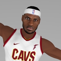Lebron James ready for full color 3D printing - Thumbnail 8