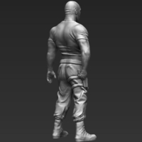 Dwayne The Rock Johnson Fast and Furious 3D printing ready  - Thumbnail 5