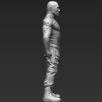 Dwayne The Rock Johnson Fast and Furious 3D printing ready  - Thumbnail 6