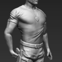 Dwayne The Rock Johnson Fast and Furious 3D printing ready  - Thumbnail 11