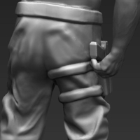 Dwayne The Rock Johnson Fast and Furious 3D printing ready  - Thumbnail 12