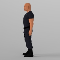 Dwayne The Rock Johnson Fast and Furious full color 3D printing - Thumbnail 5