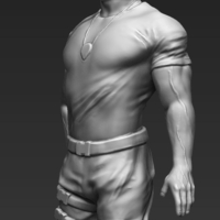 Dwayne The Rock Johnson Fast and Furious full color 3D printing - Thumbnail 15