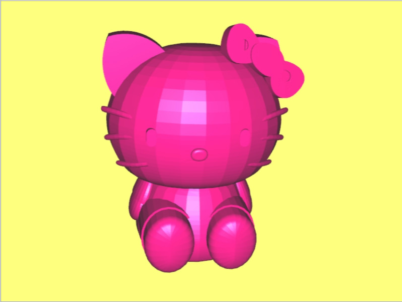 Hello Kitty Bright Pink
