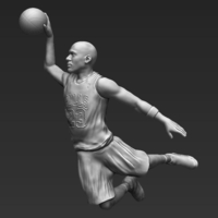 Small Michael Jordan 3D printing ready stl obj 3D Printing 229601