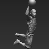 Michael Jordan 3D printing ready stl obj - Thumbnail 3