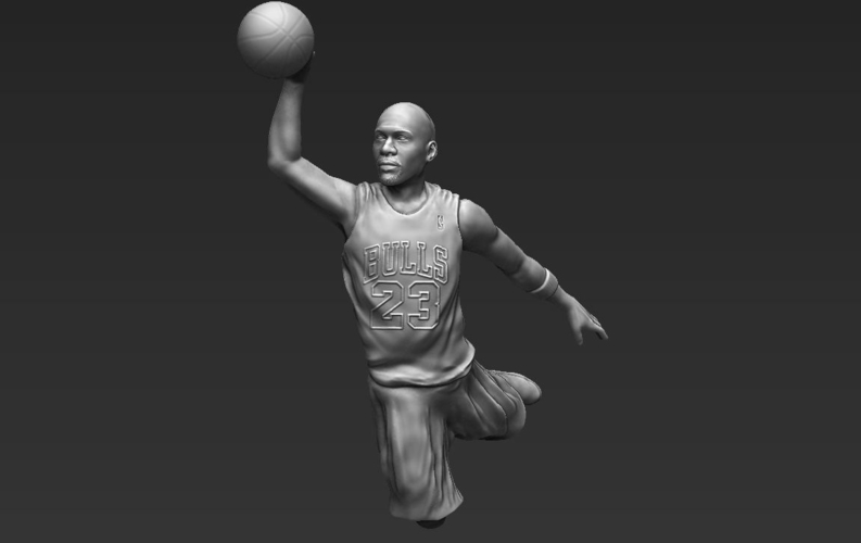 Michael Jordan 3D printing ready stl obj 3D Print 229604