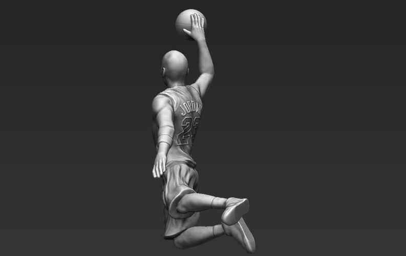 Michael Jordan 3D printing ready stl obj 3D Print 229605