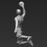 Michael Jordan 3D printing ready stl obj - Thumbnail 5