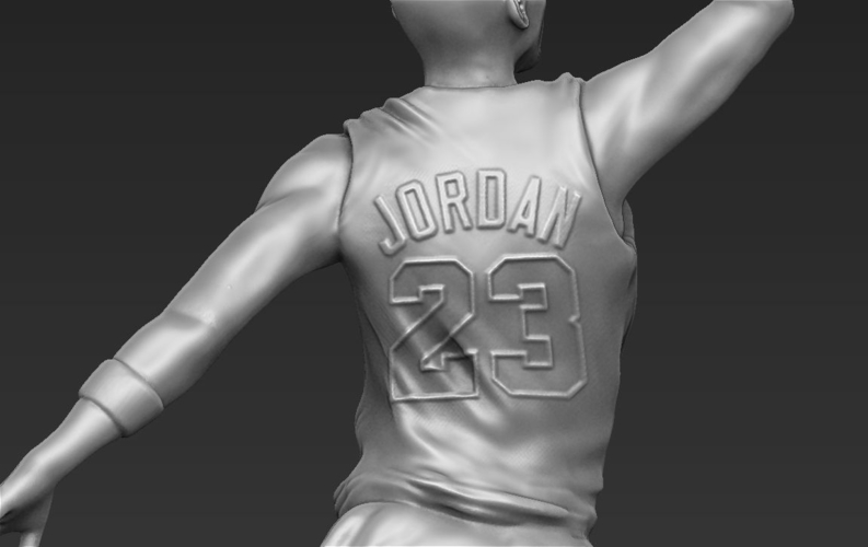 Michael Jordan 3D printing ready stl obj 3D Print 229607