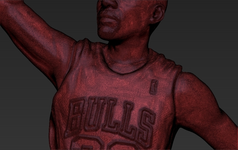 Michael Jordan 3D printing ready stl obj 3D Print 229612