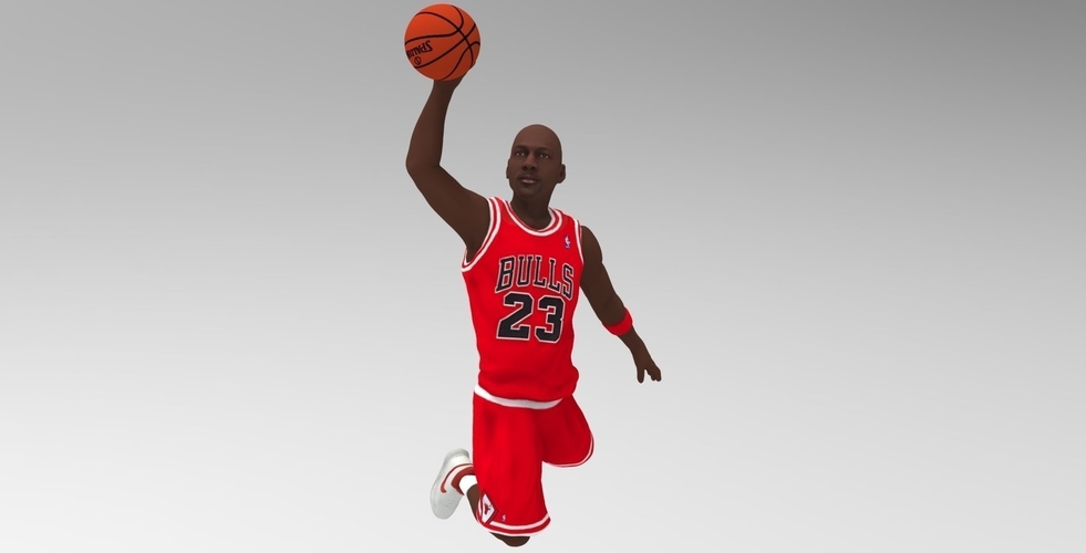 Michael Jordan ready for full color 3D printing 3D Print 229614