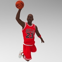 Michael Jordan ready for full color 3D printing - Thumbnail 2