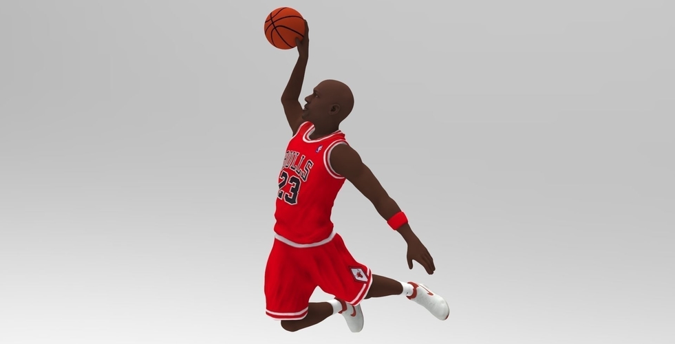 Michael Jordan ready for full color 3D printing 3D Print 229615