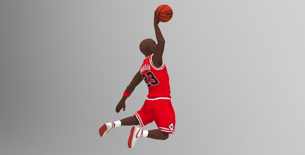 Michael Jordan ready for full color 3D printing 3D Print 229616