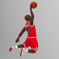 Michael Jordan ready for full color 3D printing - Thumbnail 4