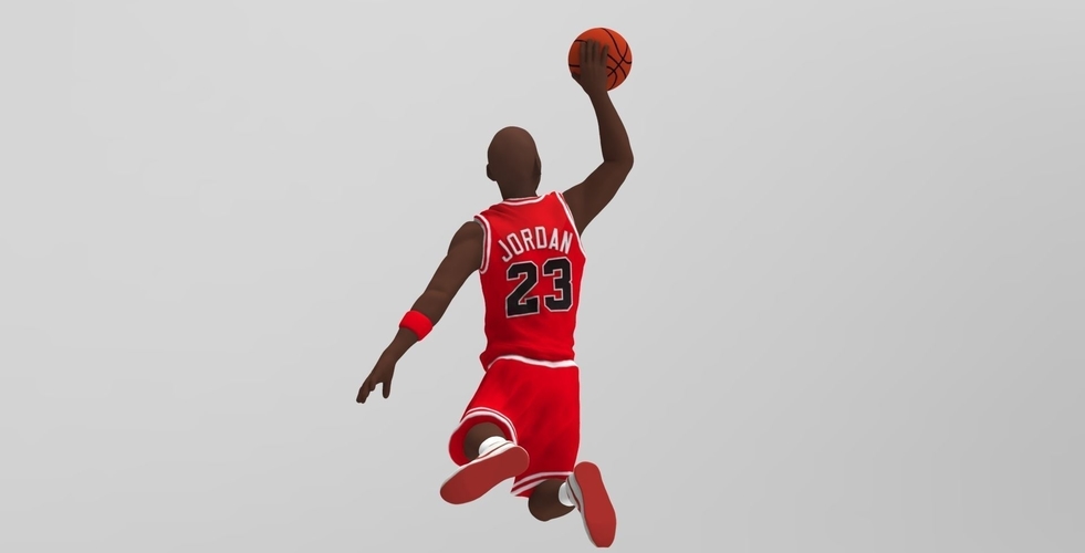 Michael Jordan ready for full color 3D printing 3D Print 229617