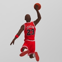 Michael Jordan ready for full color 3D printing - Thumbnail 5