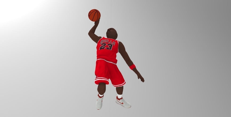 Michael Jordan ready for full color 3D printing 3D Print 229618