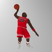 Michael Jordan ready for full color 3D printing - Thumbnail 6