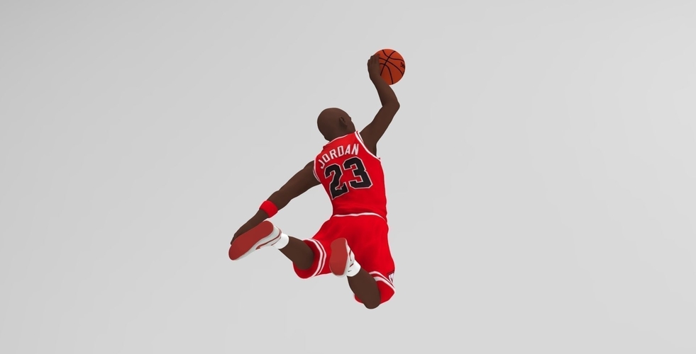 Michael Jordan ready for full color 3D printing 3D Print 229619