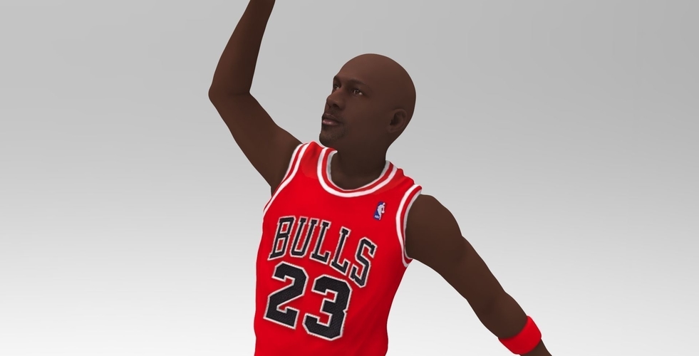 Michael Jordan ready for full color 3D printing 3D Print 229620