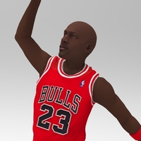 Michael Jordan ready for full color 3D printing - Thumbnail 8