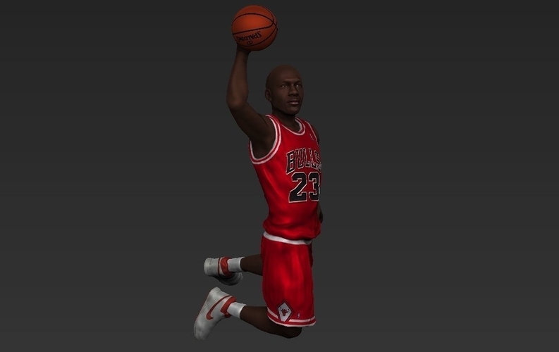 Michael Jordan ready for full color 3D printing 3D Print 229621