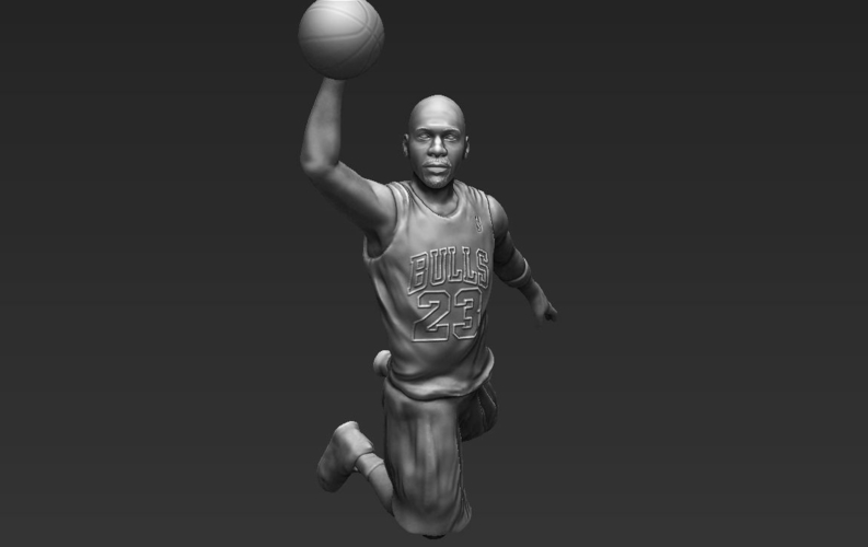 Michael Jordan ready for full color 3D printing 3D Print 229623