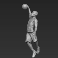 Kobe Bryant 3D printing ready stl obj - Thumbnail 3