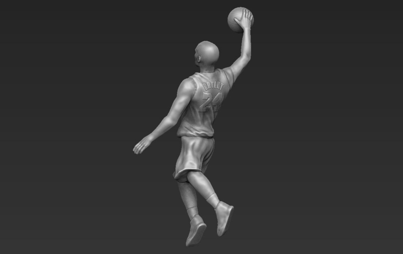 Kobe Bryant 3D printing ready stl obj 3D Print 229636