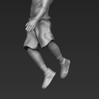 Kobe Bryant 3D printing ready stl obj - Thumbnail 11