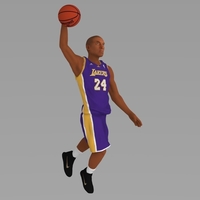 Small Kobe Bryant ready for full color 3D printing 3D Printing 229645