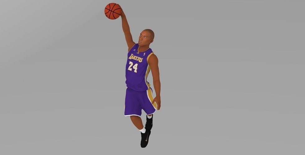 Kobe Bryant ready for full color 3D printing 3D Print 229650