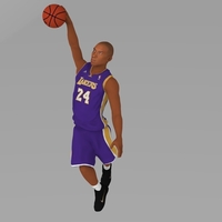 Kobe Bryant ready for full color 3D printing - Thumbnail 6