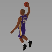 Kobe Bryant ready for full color 3D printing - Thumbnail 7