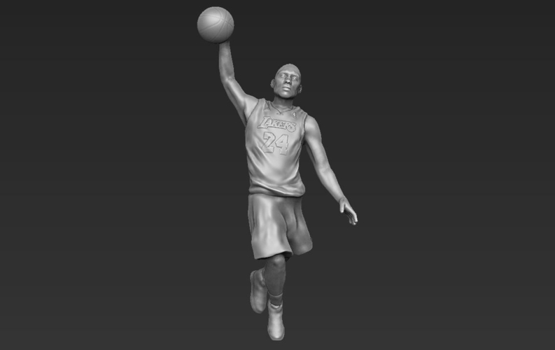 Kobe Bryant ready for full color 3D printing 3D Print 229653