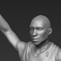 Kobe Bryant ready for full color 3D printing - Thumbnail 15