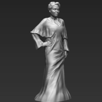 Adele 3D printing ready stl obj - Thumbnail 2