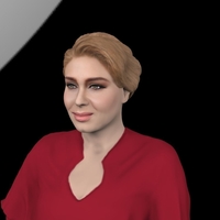 Adele ready for full color 3D printing - Thumbnail 6
