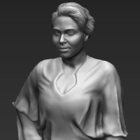 Adele ready for full color 3D printing - Thumbnail 14