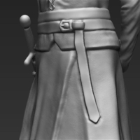 Arya Stark 3D printing ready stl obj - Thumbnail 9