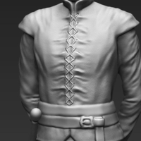 Arya Stark 3D printing ready stl obj - Thumbnail 10