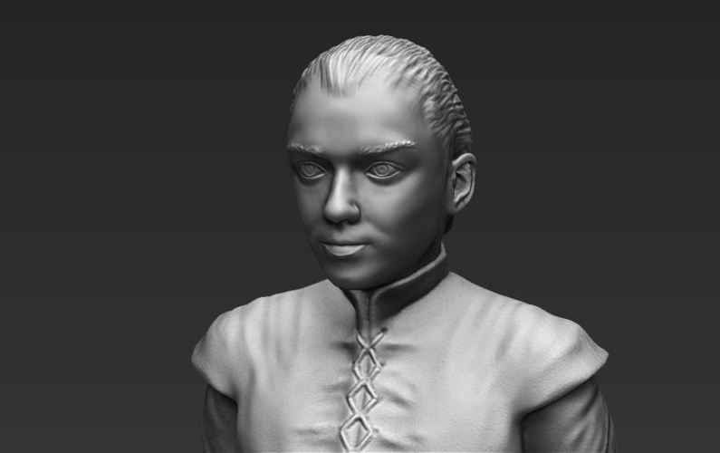 Arya Stark ready for full color 3D printing 3D Print 229722