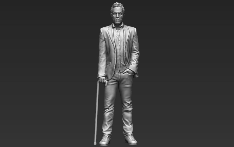 MD Gregory House 3D printing ready stl obj