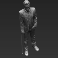 MD Gregory House 3D printing ready stl obj - Thumbnail 7