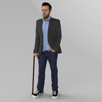 MD Gregory House ready for full color 3D printing - Thumbnail 2