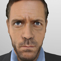 MD Gregory House ready for full color 3D printing - Thumbnail 3